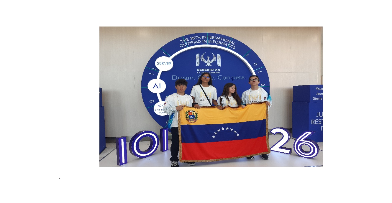 Competidores de la Delegación de Venezuela en la IOI-2026, Tashkent - Uzbekistan