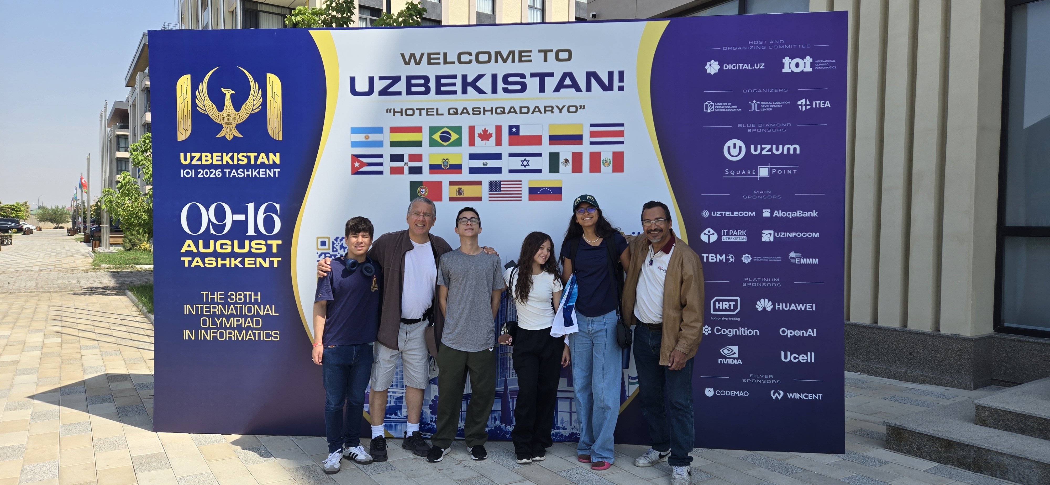 Delegación de Venezuela en la IOI-2026, Tashkent - Uzbekistan