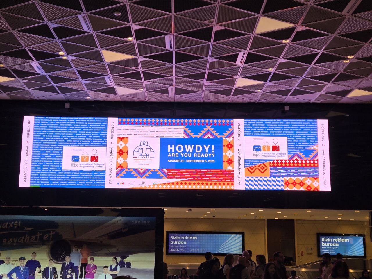 World Finals ICPC 2025, Baku - Azerbaiyán, Septiembre de 2025